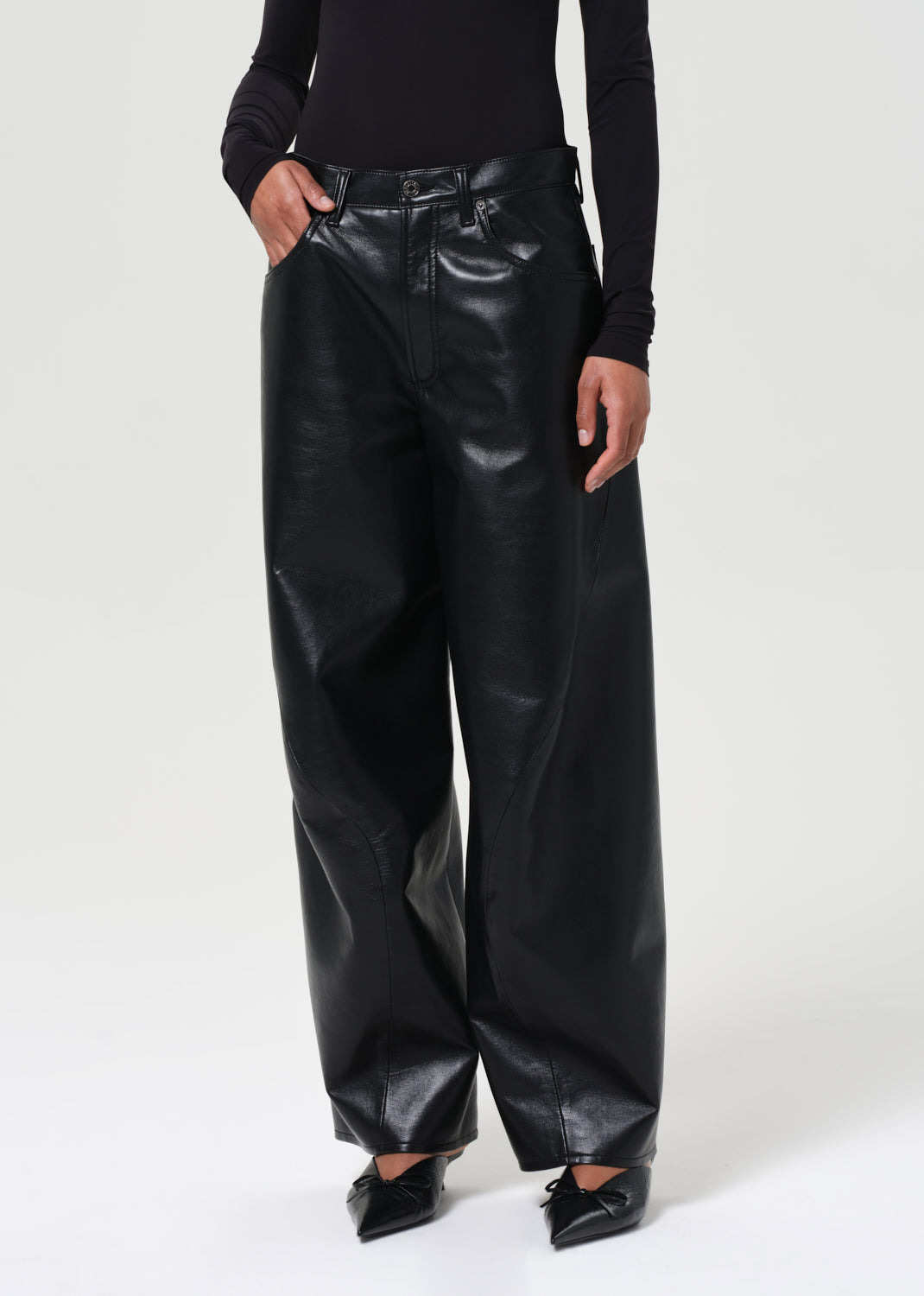 TWIST JEAN (RECYCLED LEATHER) IN DETOX - 6