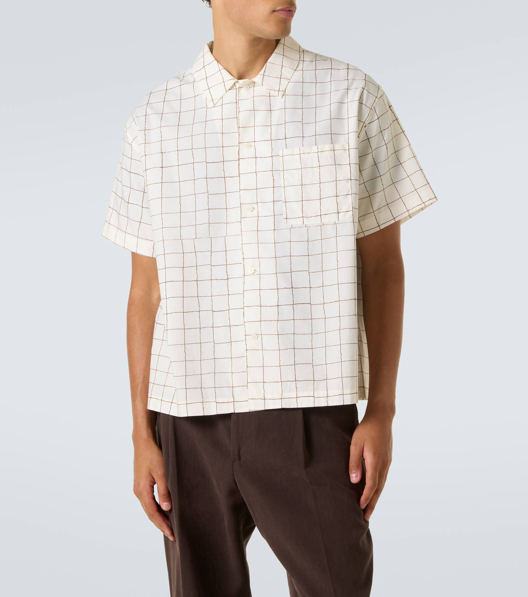 Checked bowling shirt - 3
