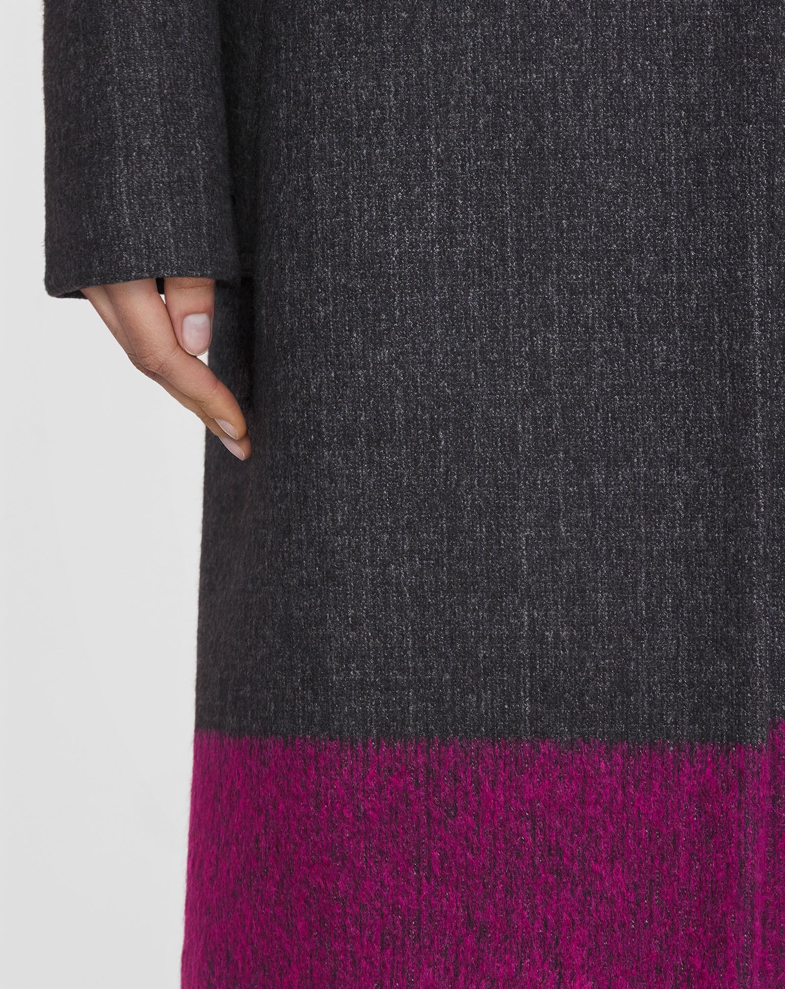 LOOSE-FIT TWO-TONE COAT - 6