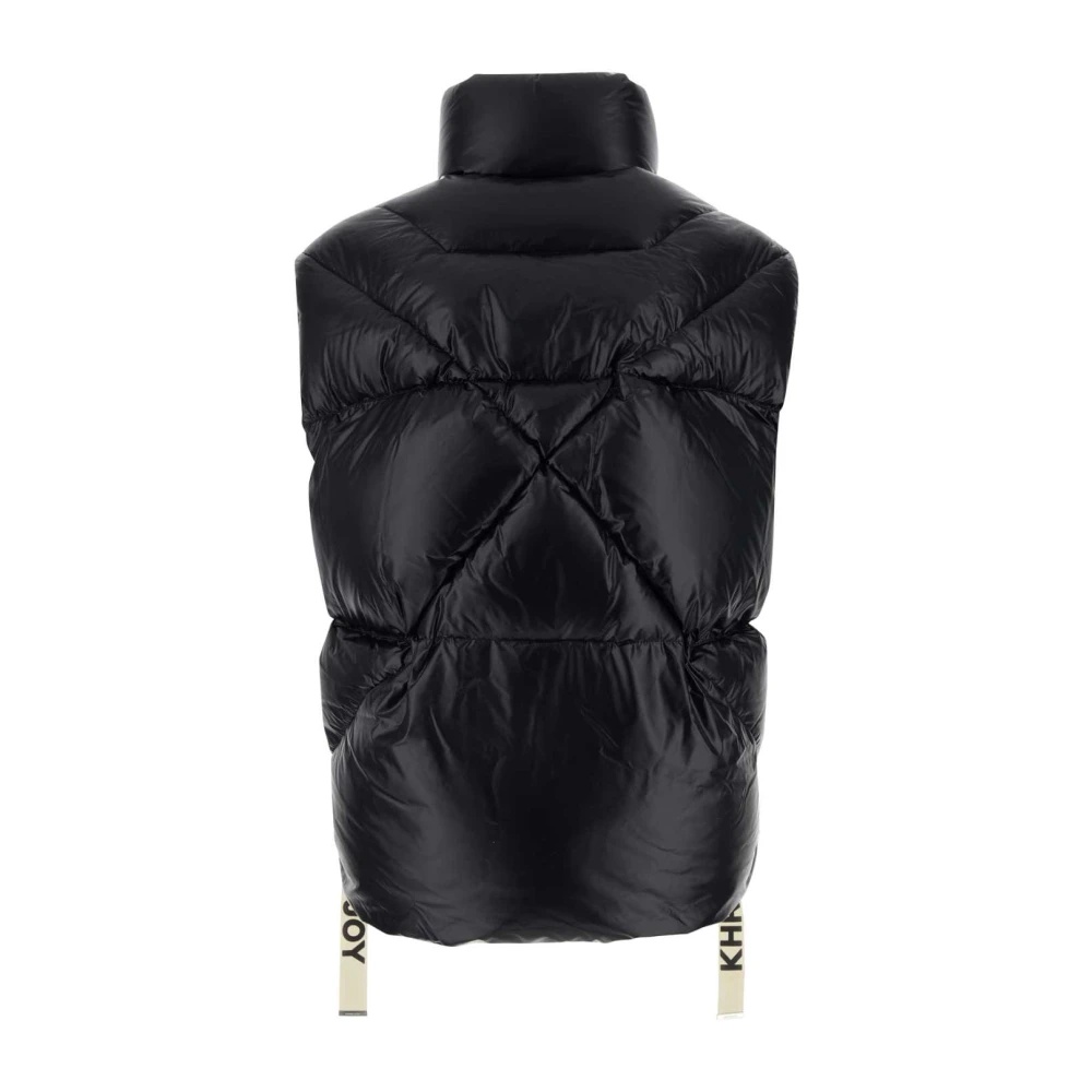 SHINY PUFF SLEEVELESS DOWN JACKET - 2