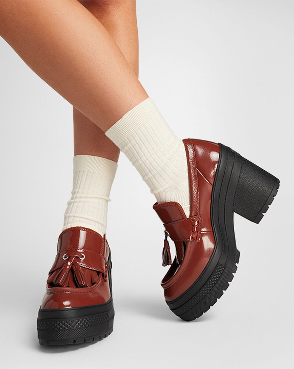 Chuck 70 De Luxe Heel Loafer Platform Leather - 9
