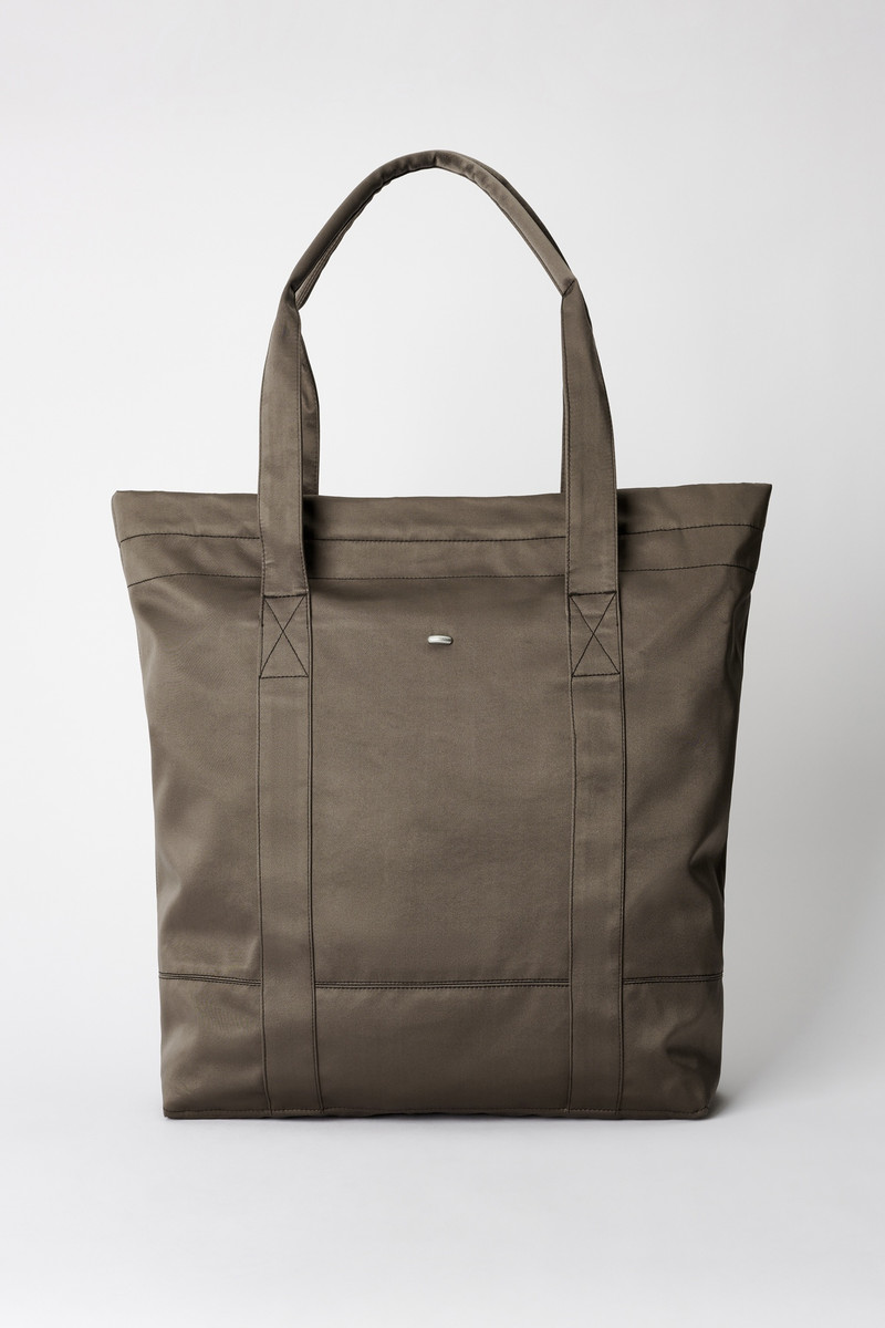 Aviation Tote Olive Dense Sateen 1