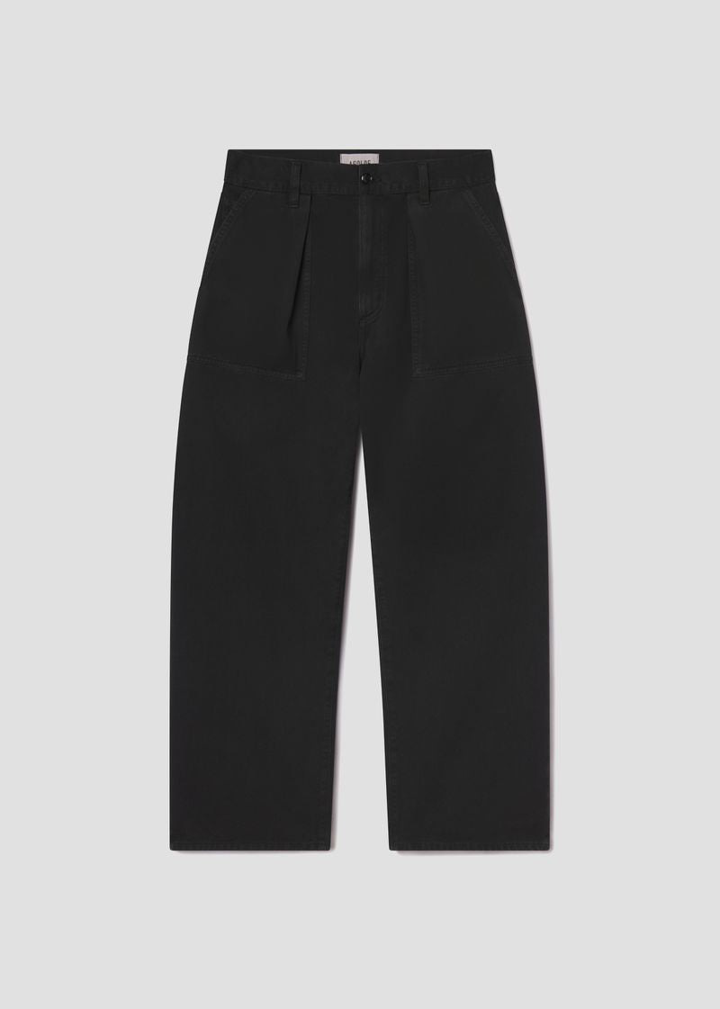 SEFTON PANT IN WASHED BLACK - 1