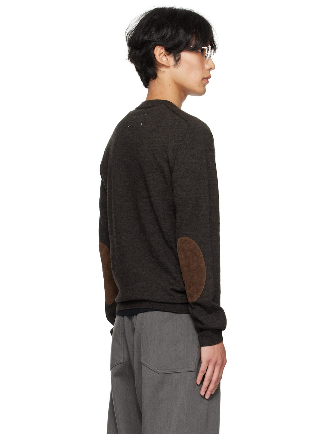 Brown Crewneck Sweater - 3