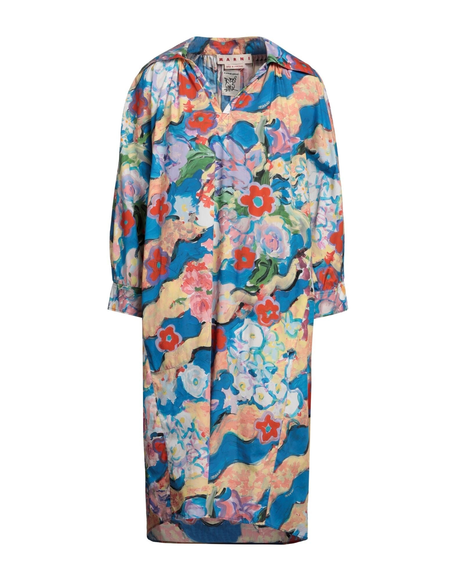 Blue Women's Midi Dress - 1