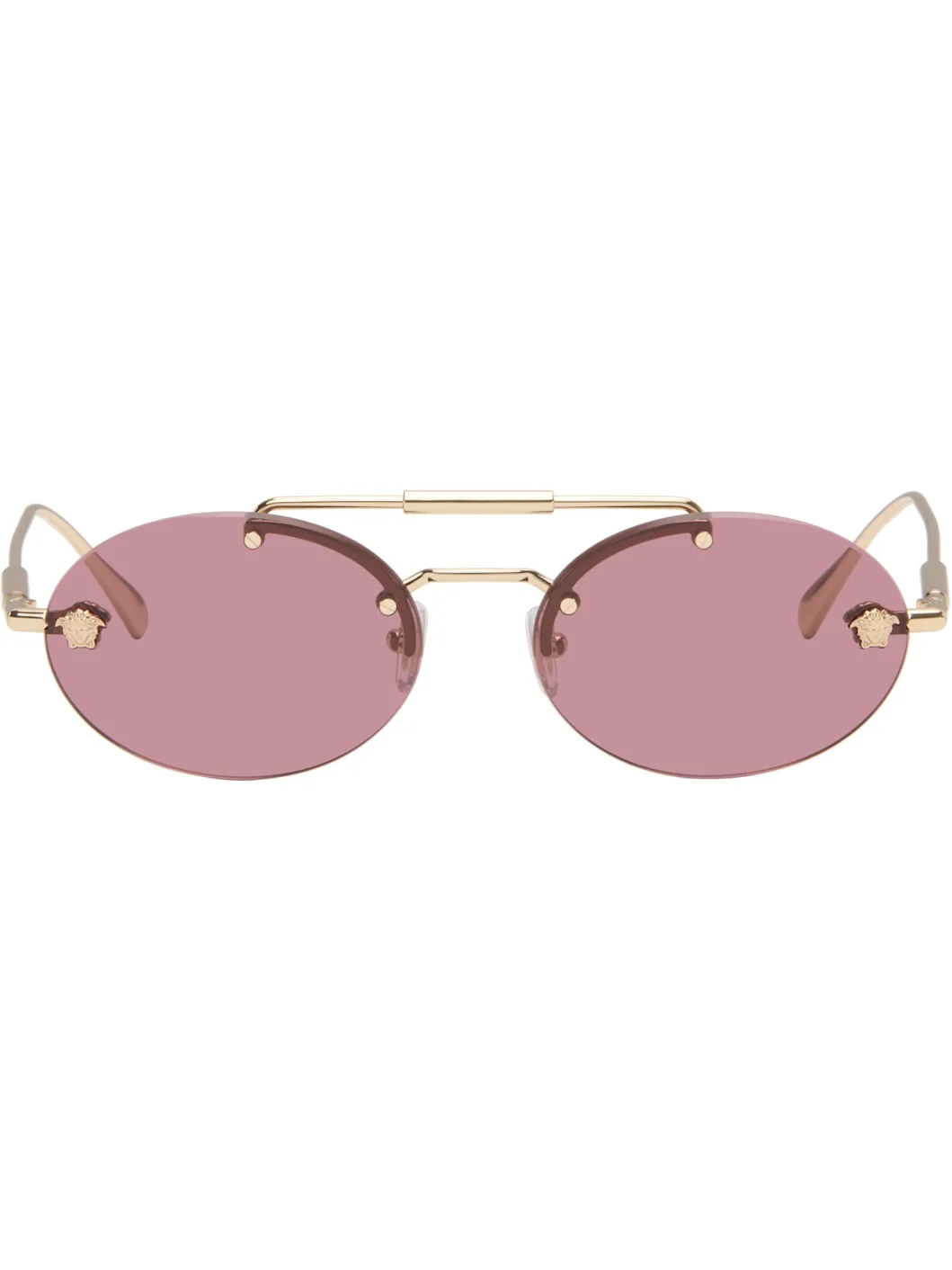 Gold Medusa Light Sunglasses - 1