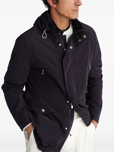 Parka with removable hood - 3