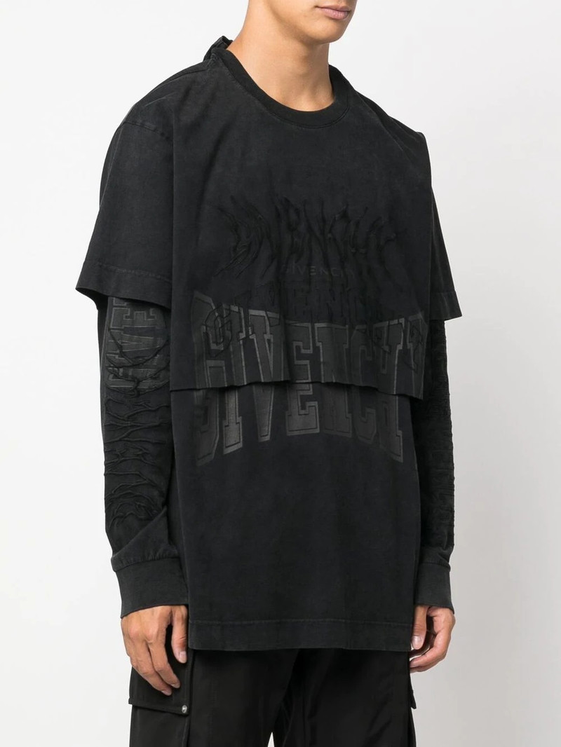 logo-embroidered long-sleeve t-shirt 3