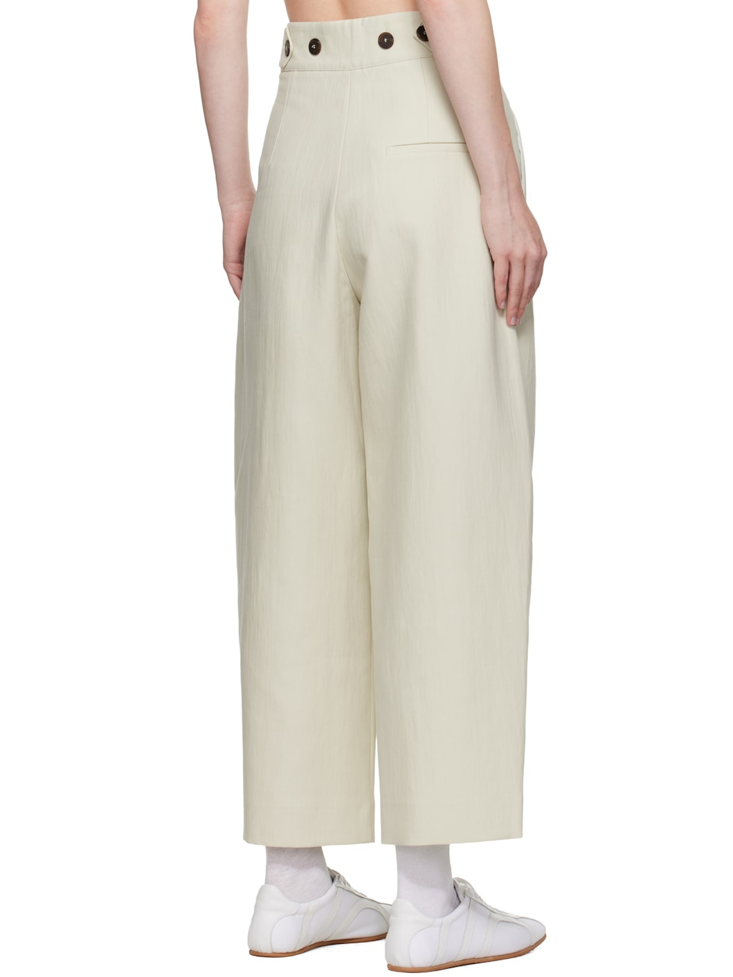 Beige Fellini Trousers - 3