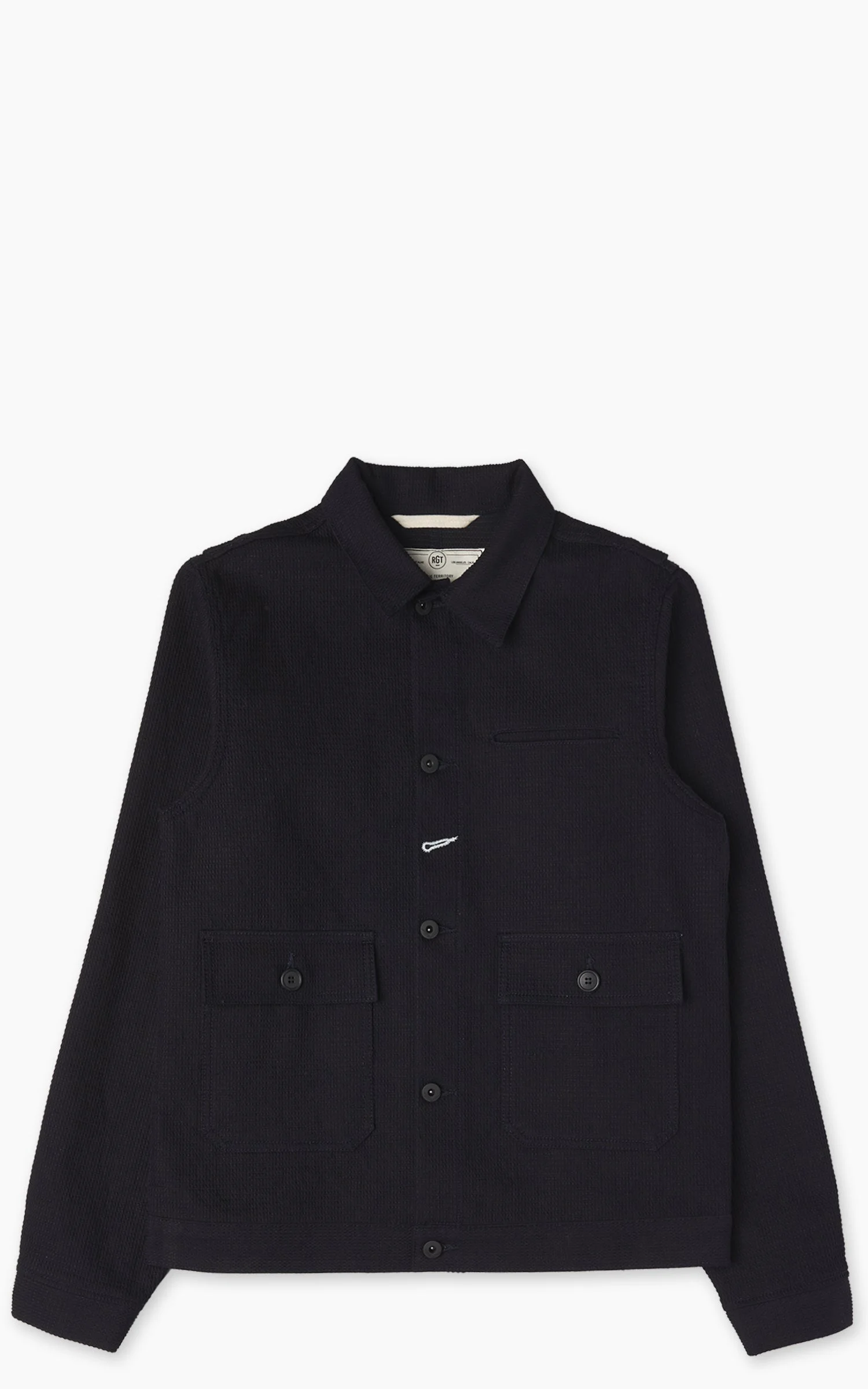 ROGUE TERRITORY RANGER JACKET SASHIKO WAFFLE INDIGO - 1