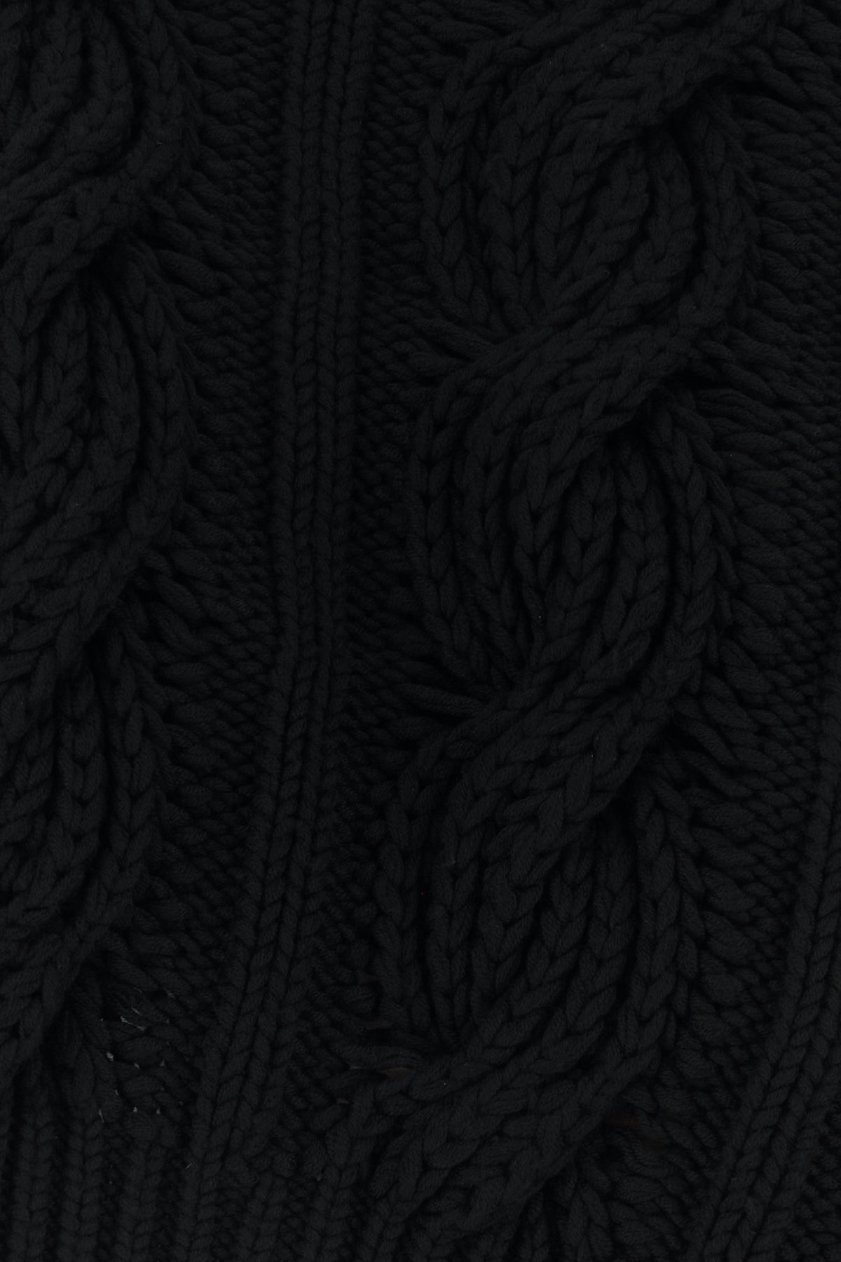 Black wool sweater - 3