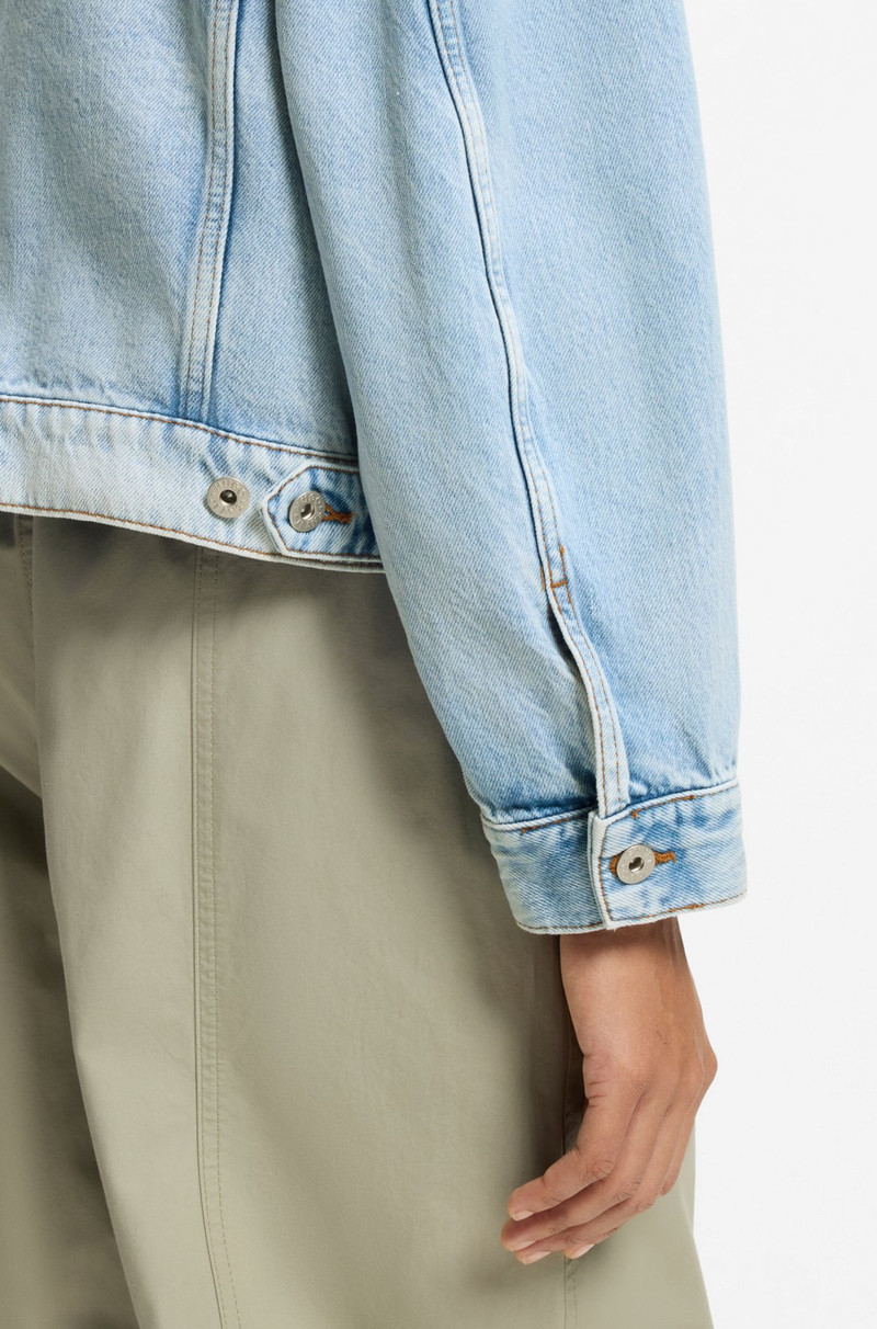 BOXY-FIT JACKET IN BLUE RIGID DENIM 6