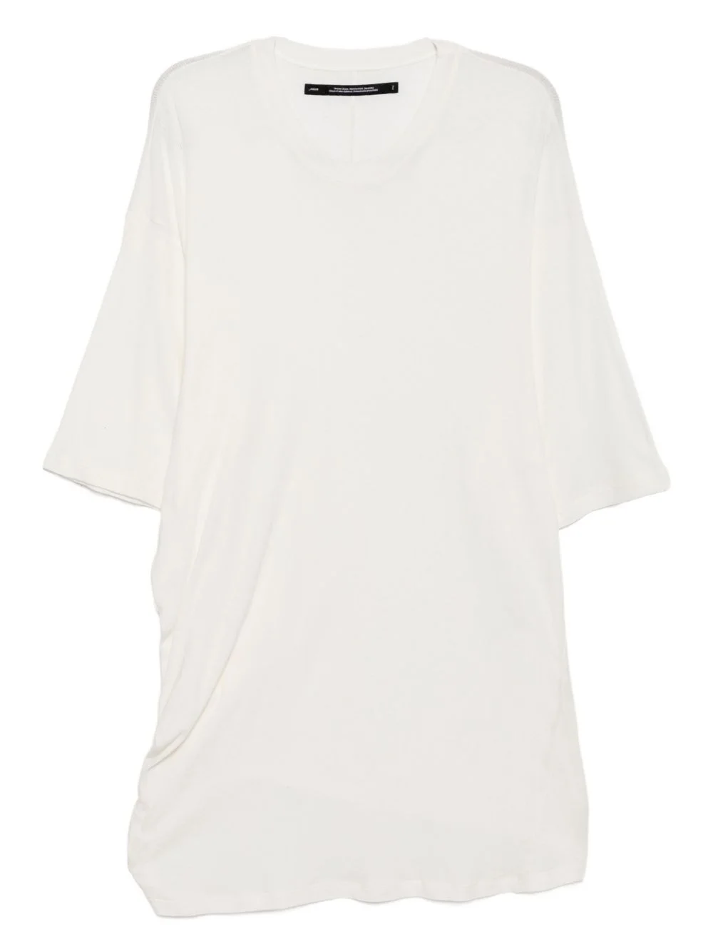draped T-shirt - 1