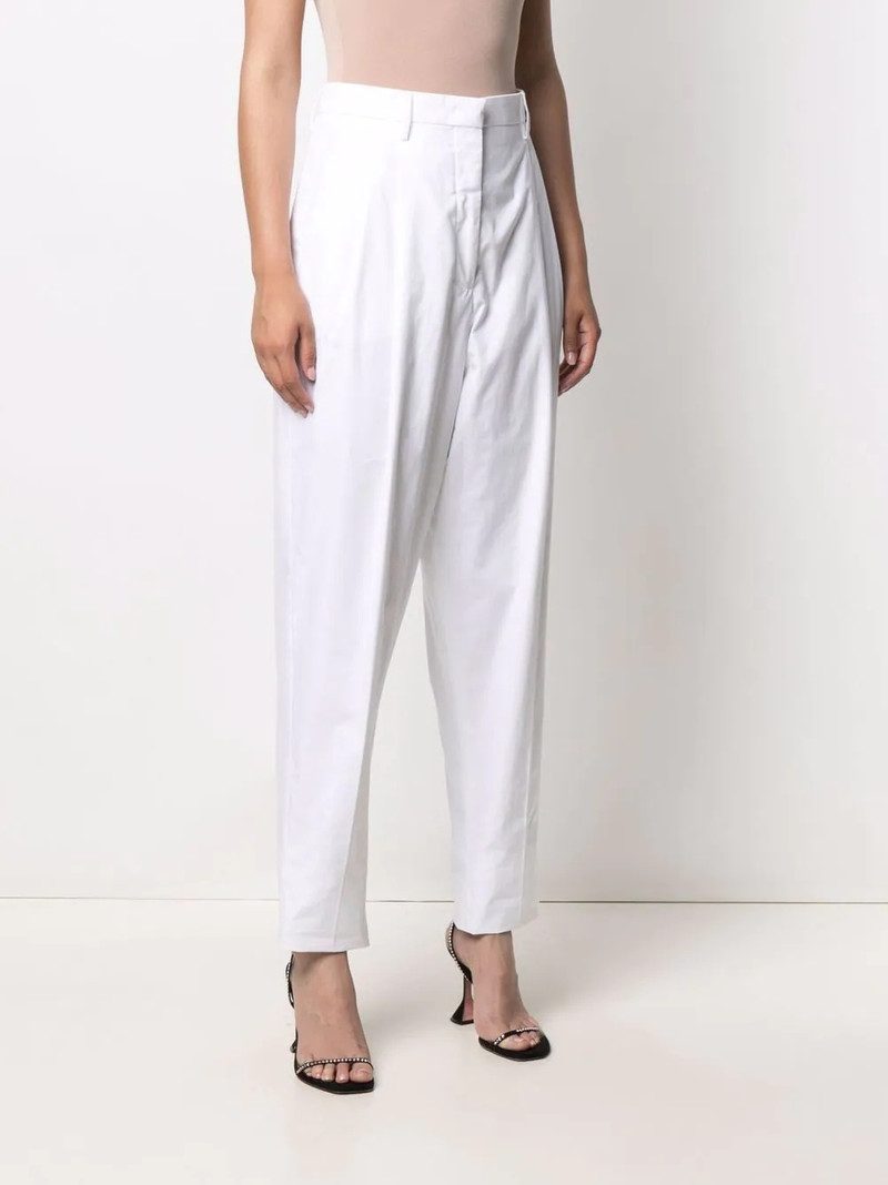 high-waisted tapered trousers 3