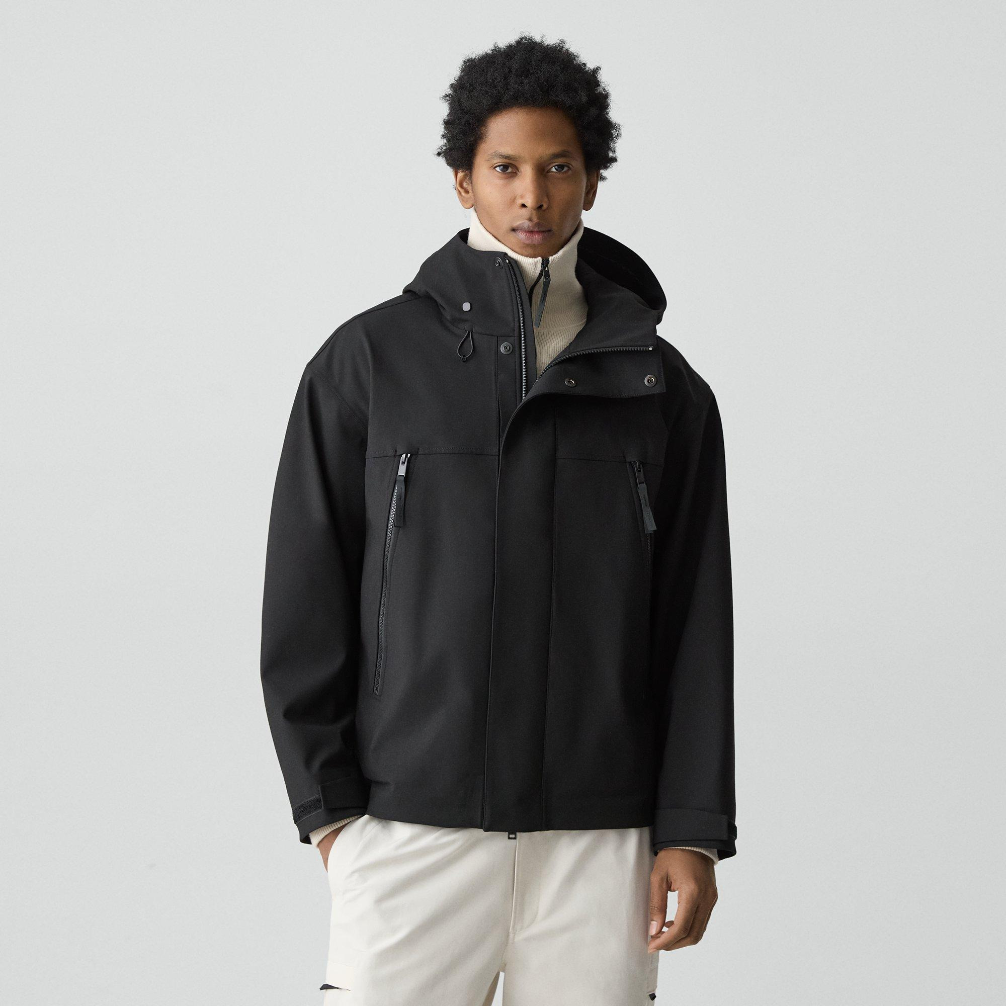 Hooded Jacket in Outer Shell - 2
