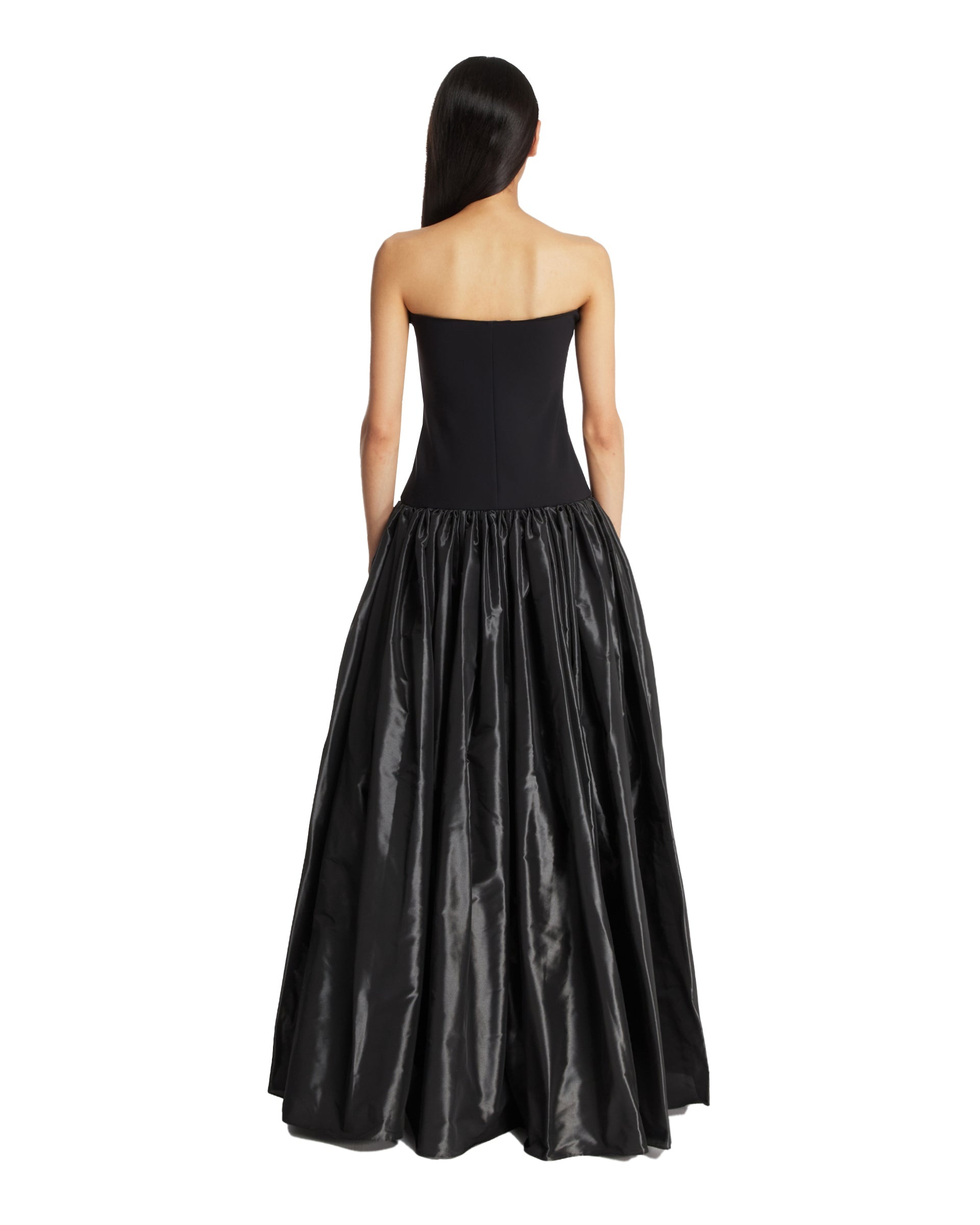 Black Princess Bustier Dress - 3
