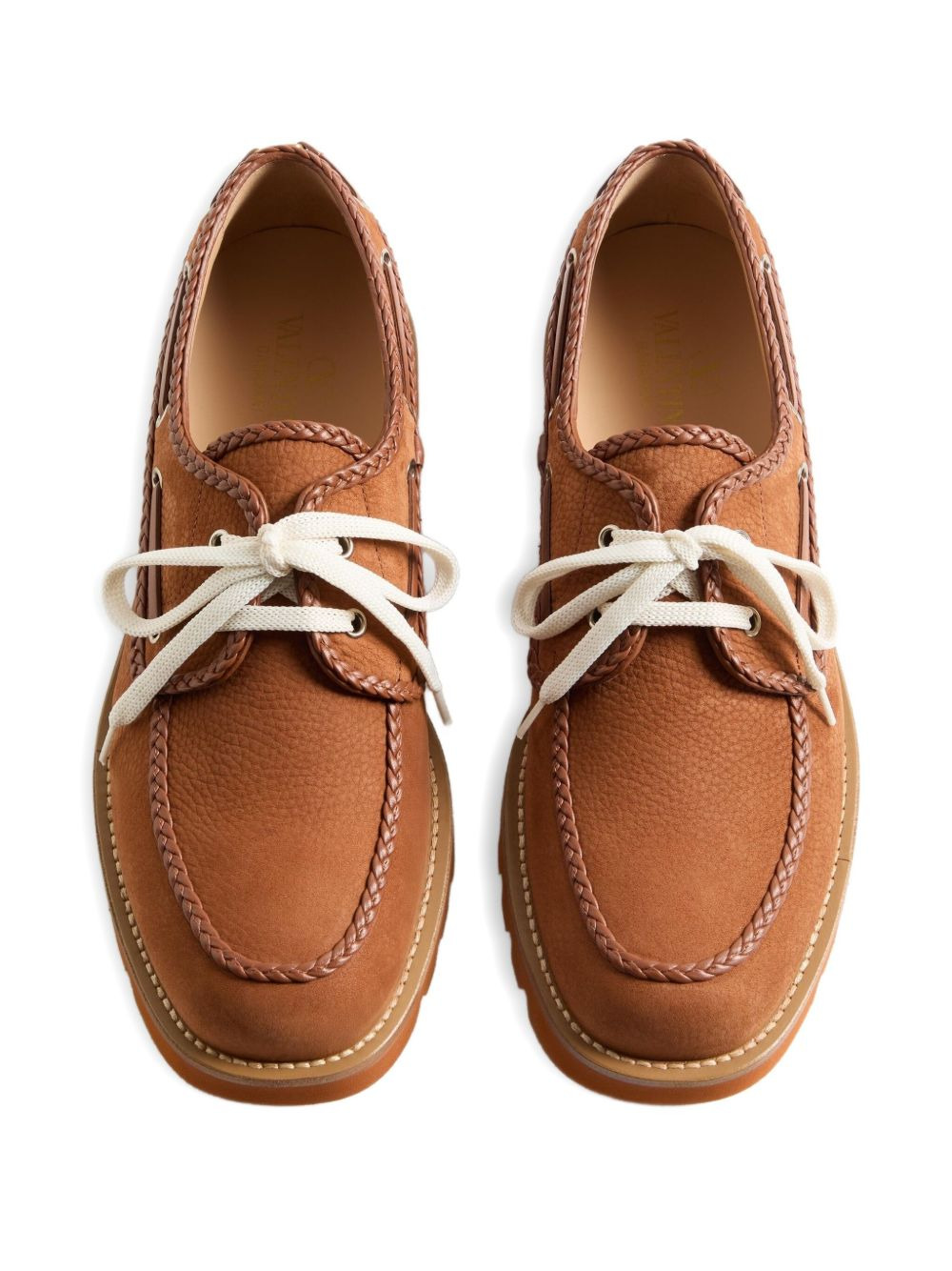 Palm Avenue suede boat shoes - 4