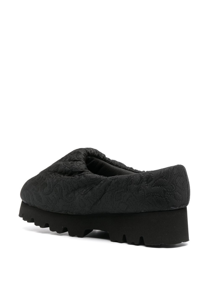 jacquard chunky loafers 3