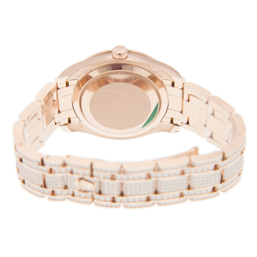 Rolex Pearlmaster 39 Men's 18kt Everose Gold Pearlmaster Diamond Pave Watch 86405PAVEPM - 4