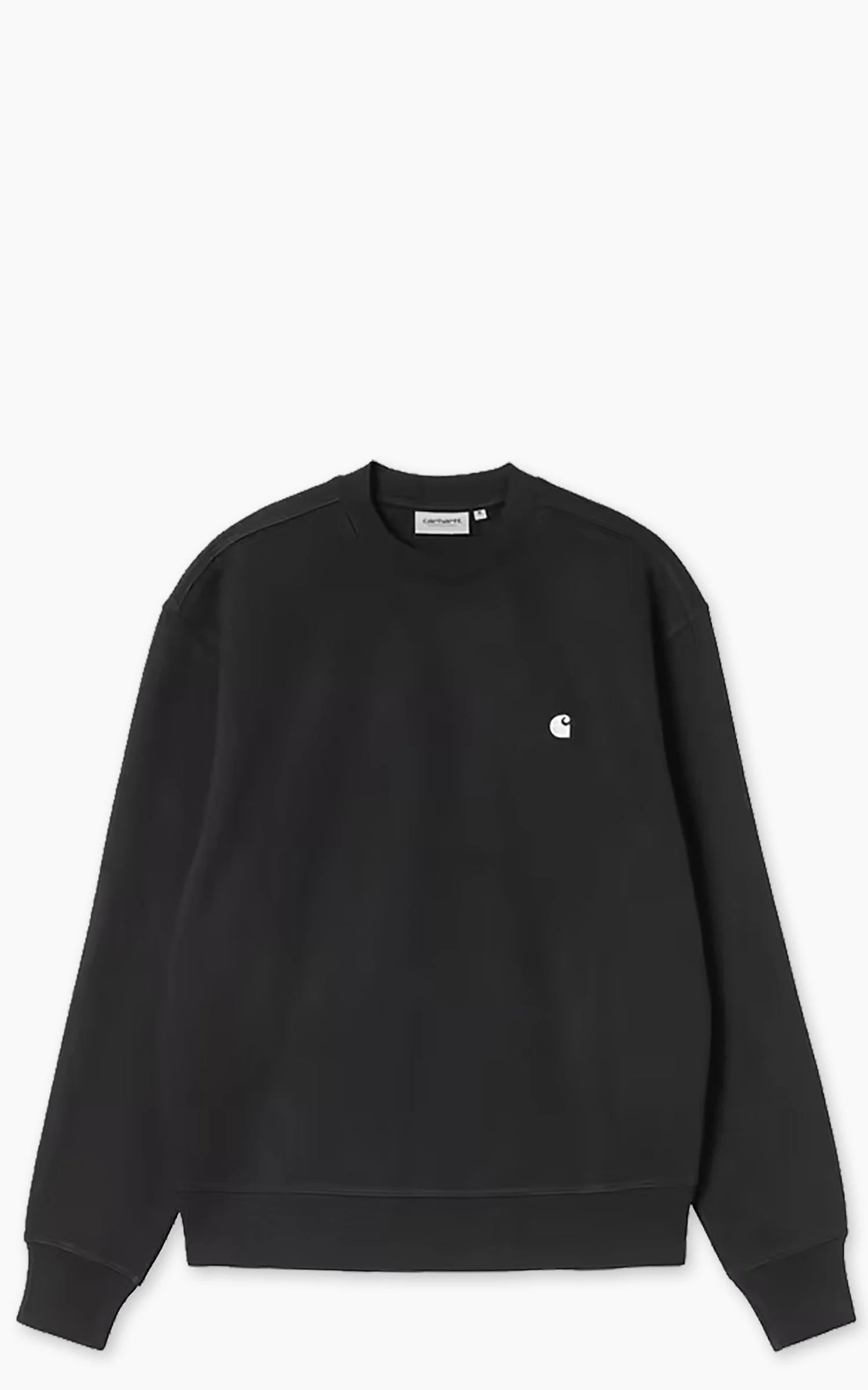 CARHARTT WIP MACK SWEATSHIRT BLACK - 1