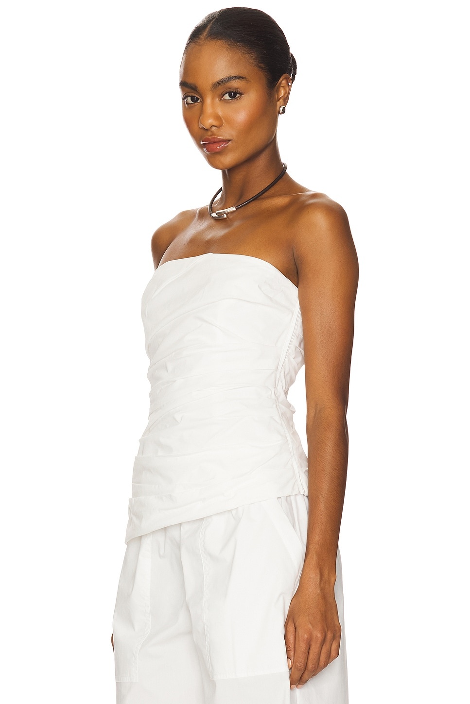 Emerson Ruched Bustier Top - 4