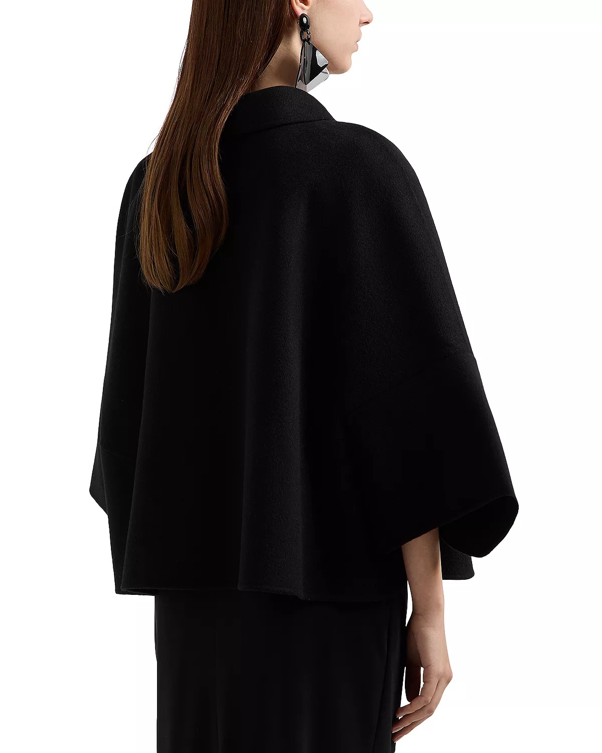 Cape Sleeve Coat - 3