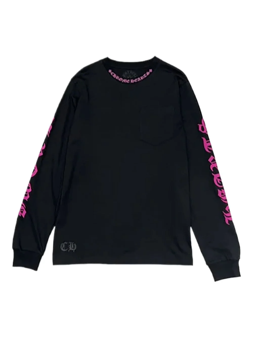 pocket long-sleeve crew - 1