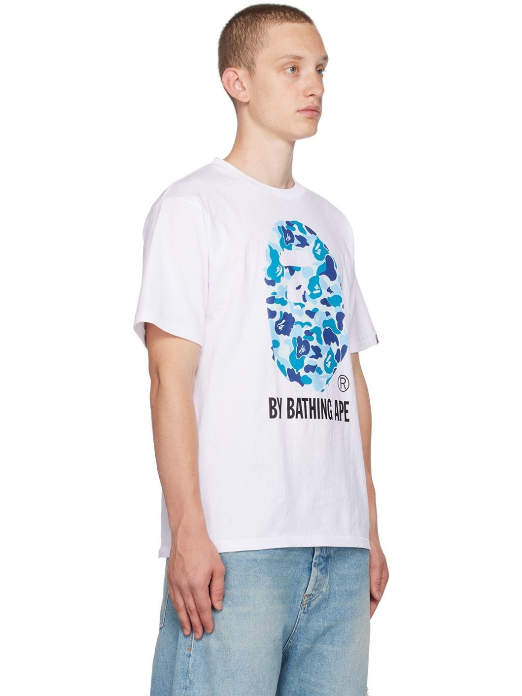 White ABC Camo T-Shirt - 2