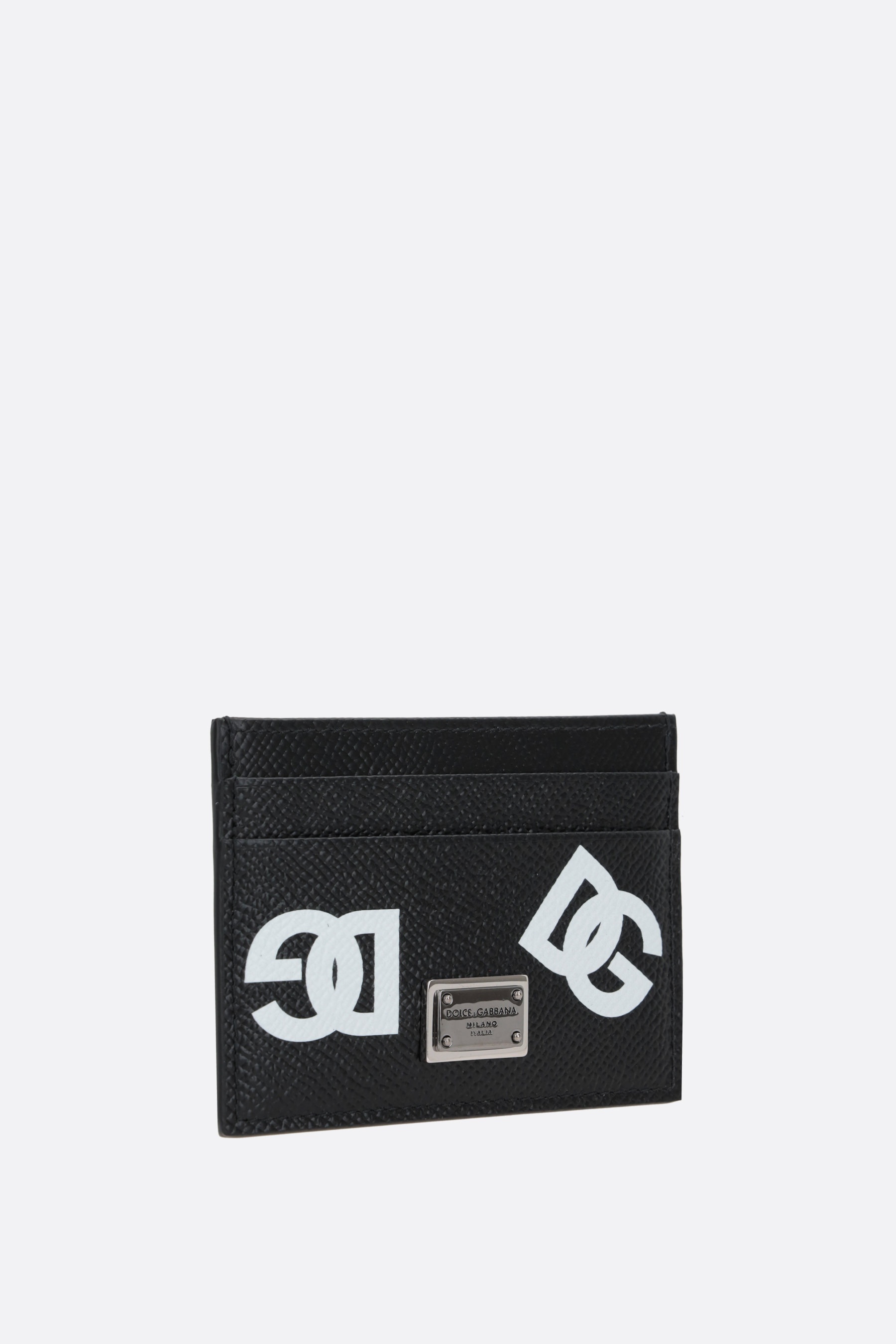 DG PRINT DAUPHINE LEATHER CARD CASE - 2