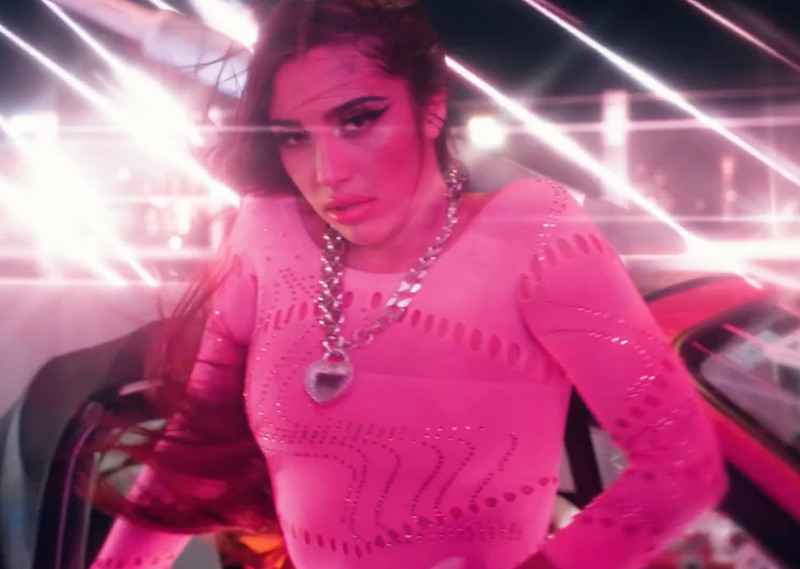 SONYA JUMPSUIT SHOCKING PINK 5