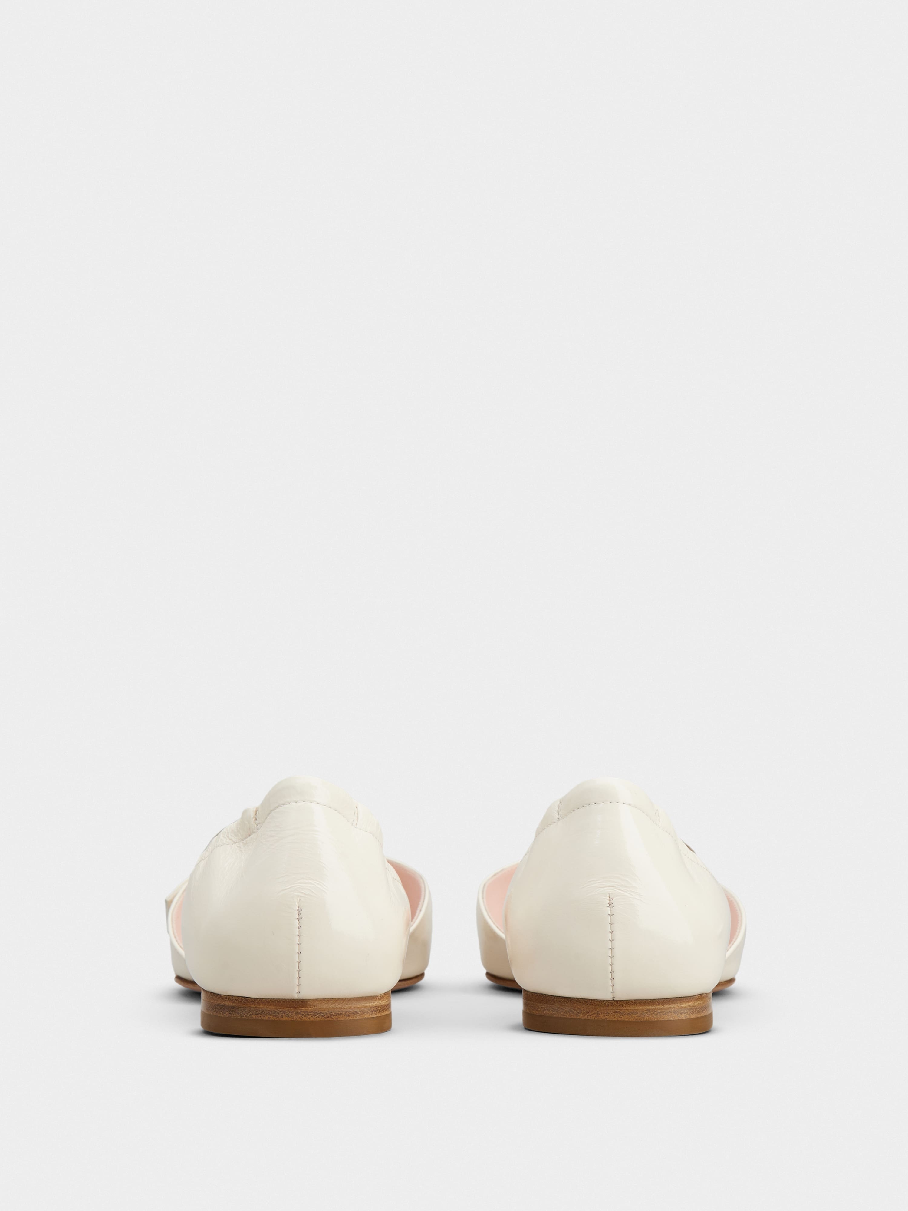 Viv' Canard D'Orsay Ballerinas in leather - 5