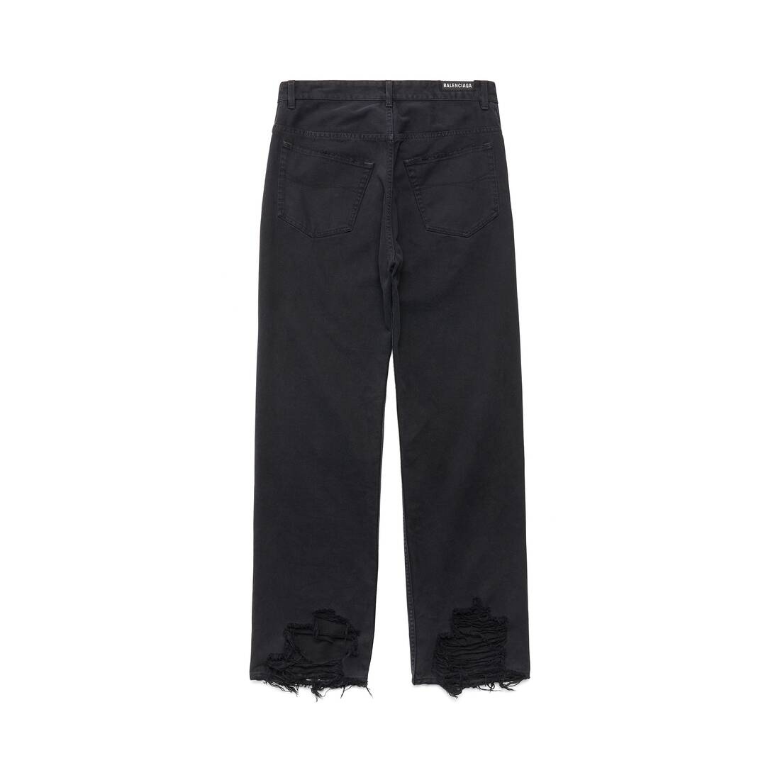 Medium Fit Pants in Black - 2