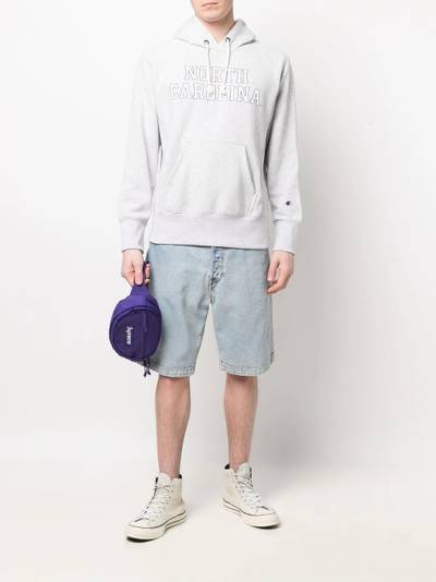 Champion North Carolina-print drawstring hoodie outlook