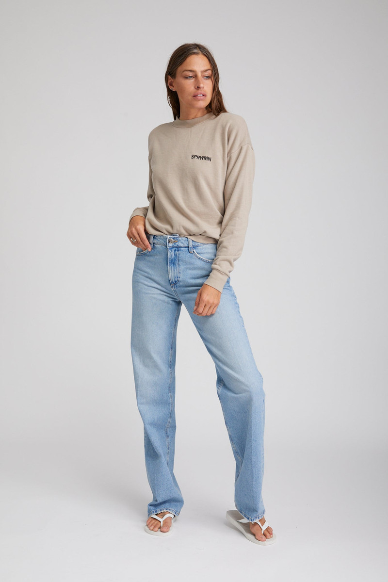 SPRWMN VICTORIA LOOSE STRAIGHT DENIM outlook