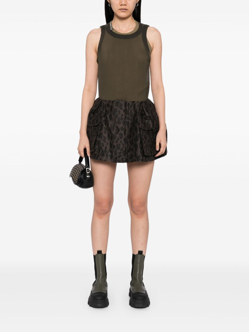 pleated vest - 2