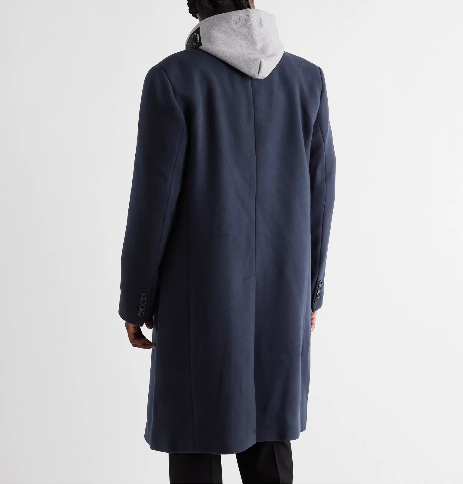 Double-Breasted Virgin Wool-Blend Coat - 4