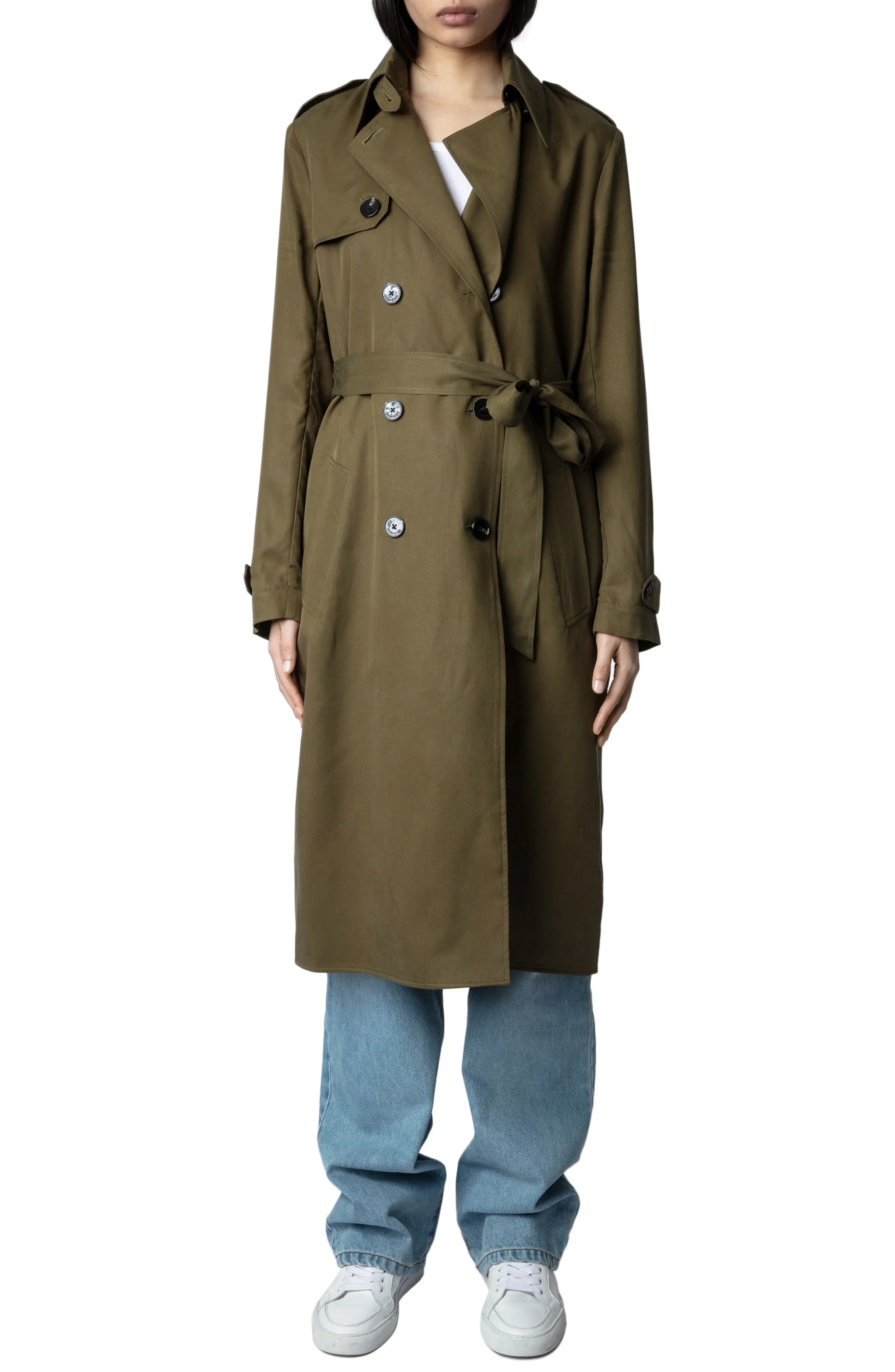 Zadig & Voltaire La Parisienne Trench Coat | REVERSIBLE