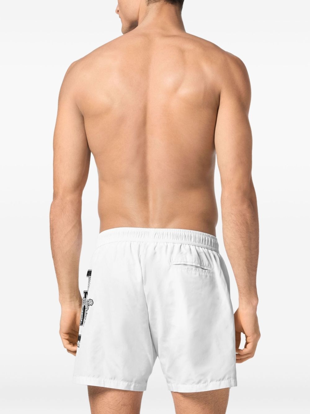 dragon-print swim shorts - 3
