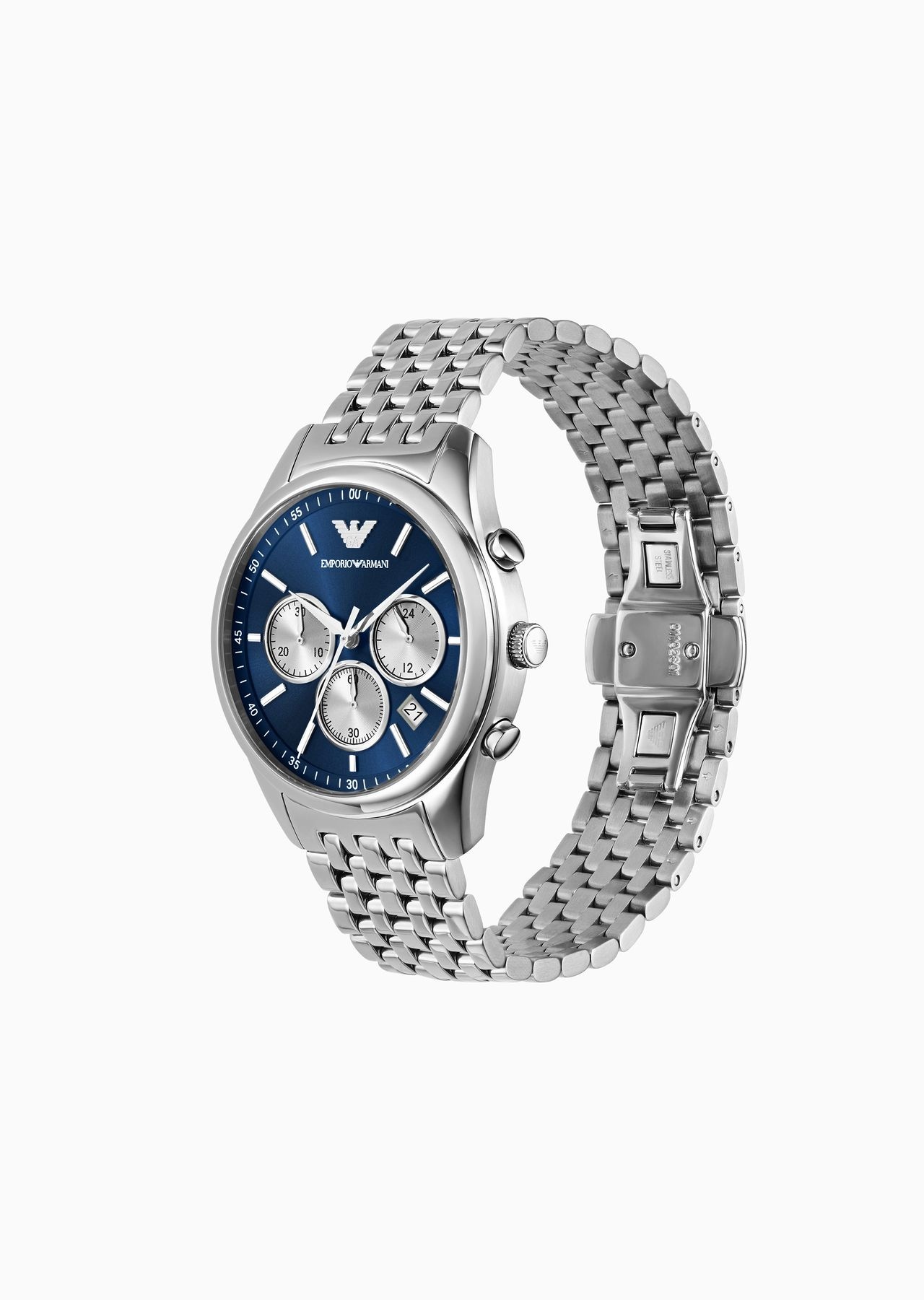 Chronograph Stainless Steel Watch - 2