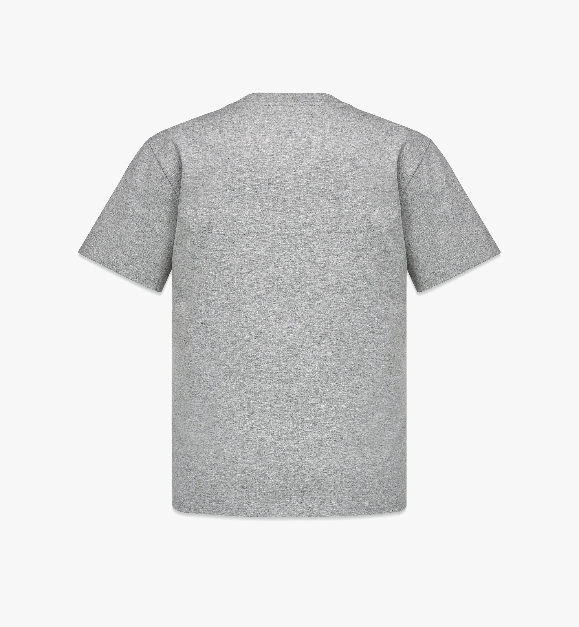 Women’s MCM Sommer Cubic Logo Print T-Shirt in Organic Cotton - 3