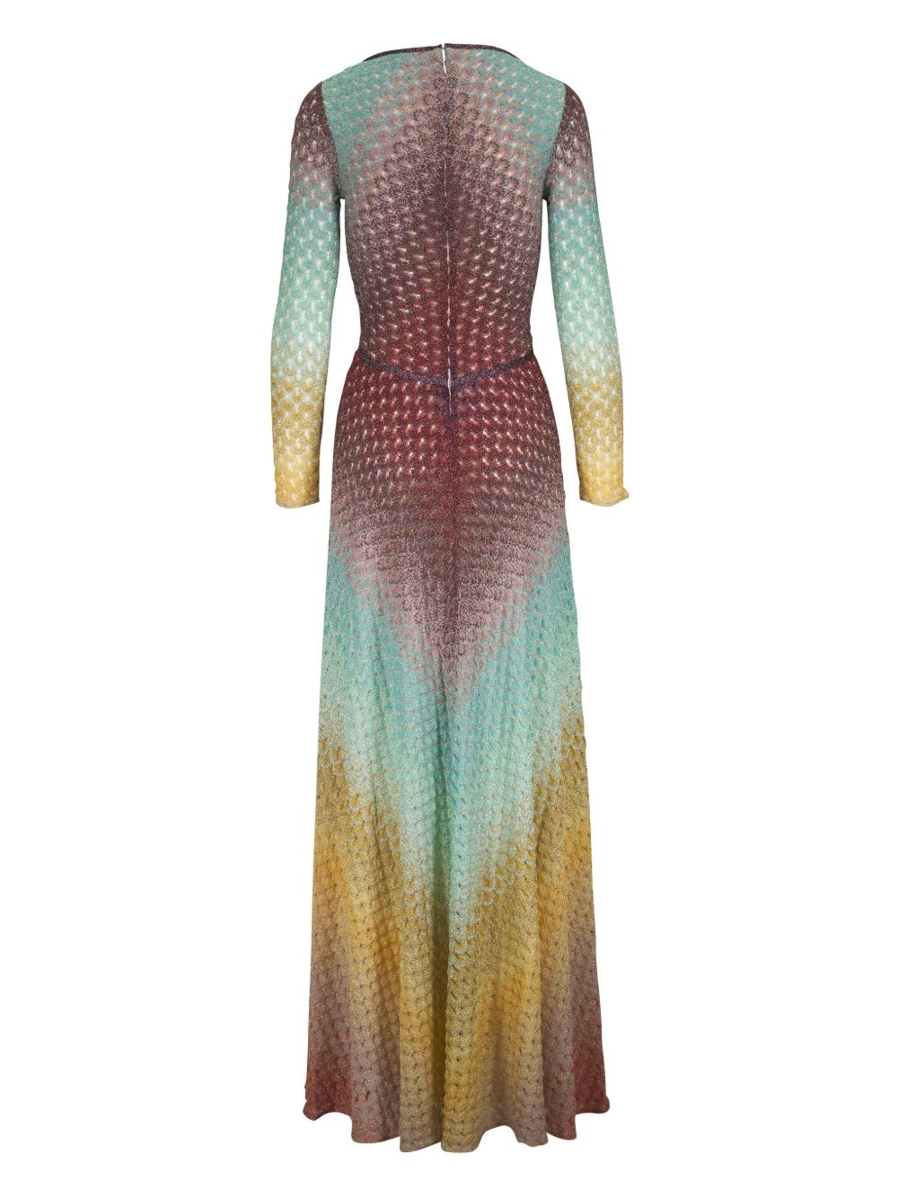 gradient-effect maxi dress - 2