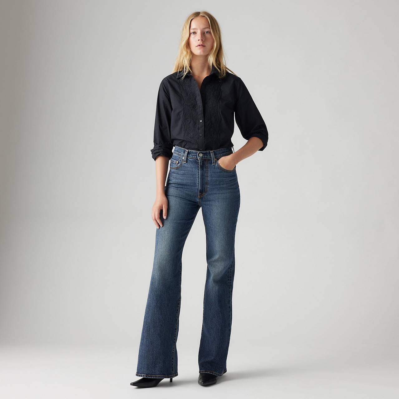 RIBCAGE BELL WOMEN'S JEANS - 2