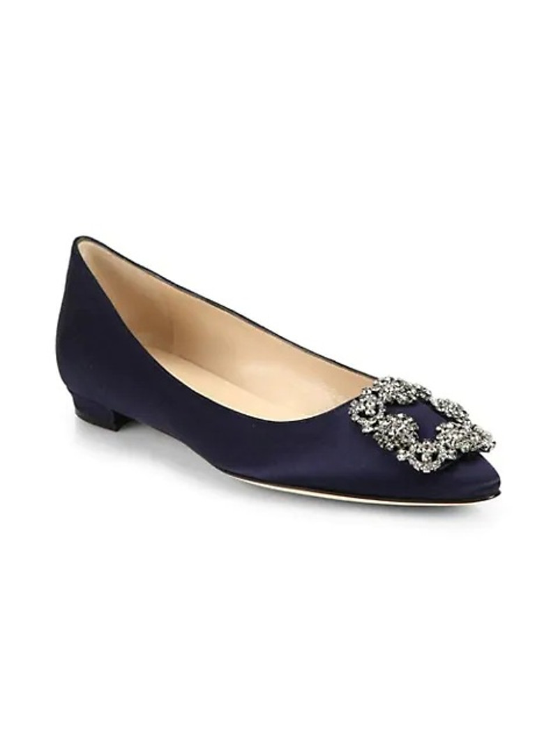 Hangisi 25 Embellished Satin Flats - 1