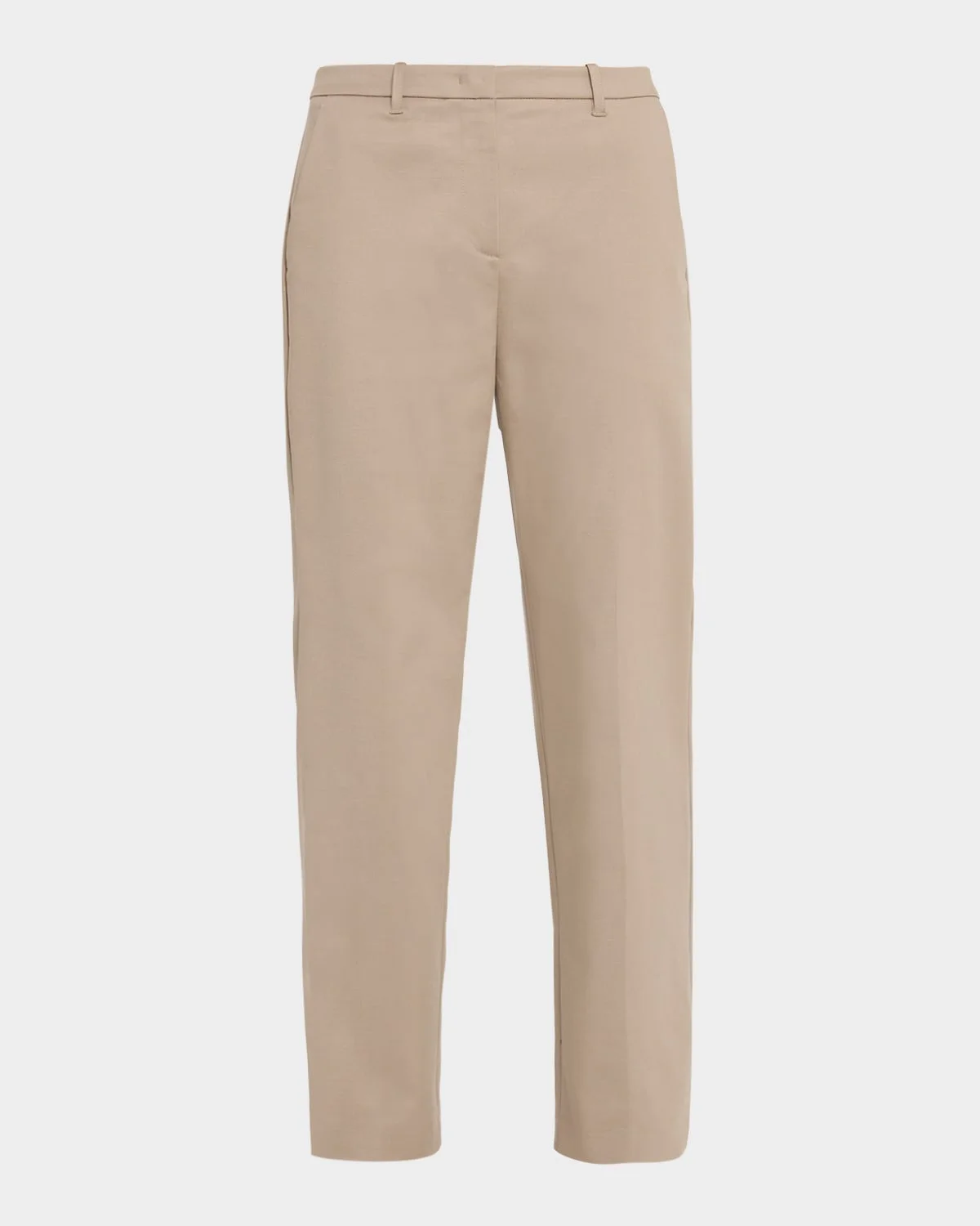 Cotton Couture Straight-Leg Trousers - 1