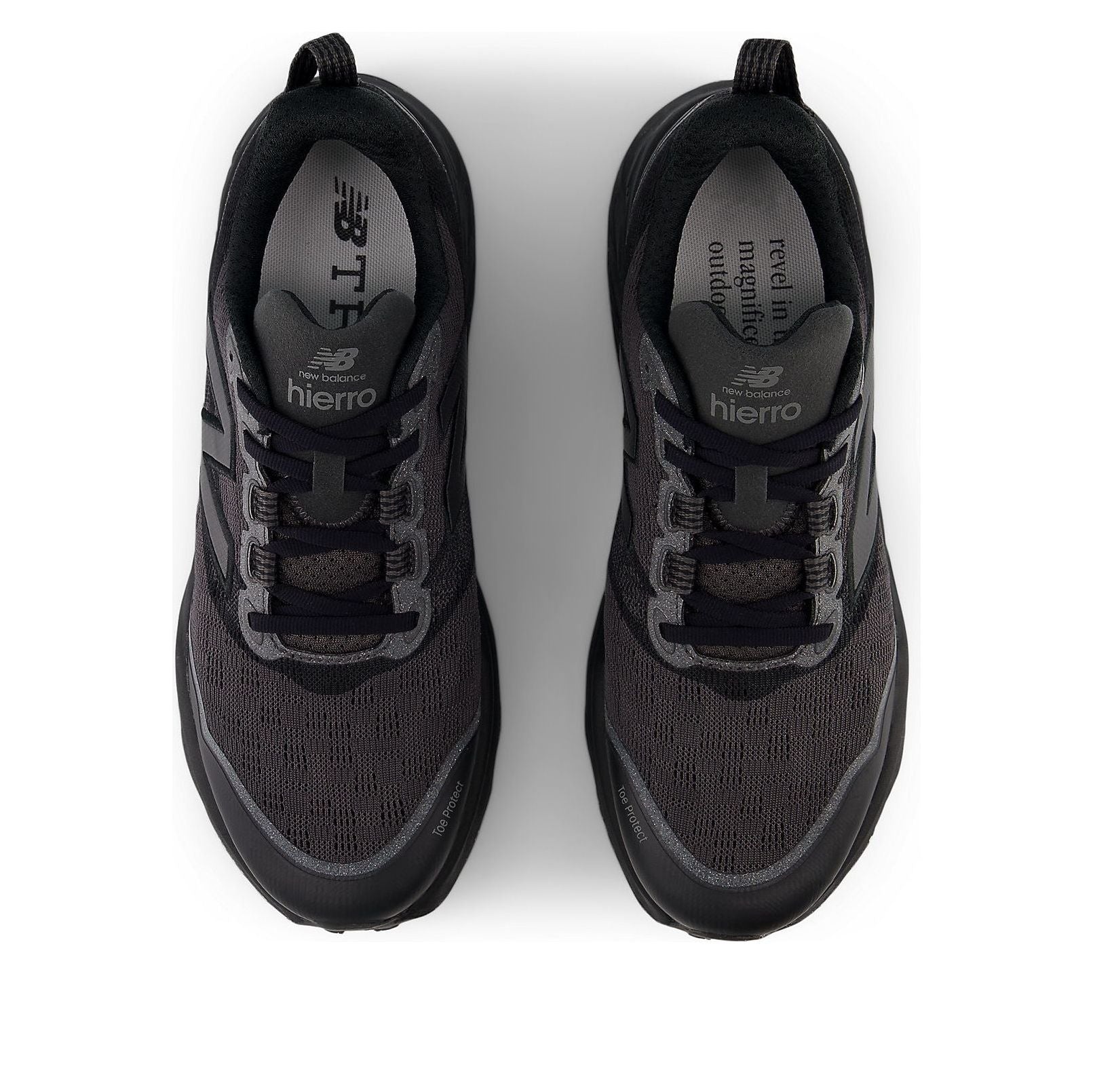 (WMNS) New Balance Fresh Foam X Hierro v9 'Black Cement' WTHIERZ9 - 4