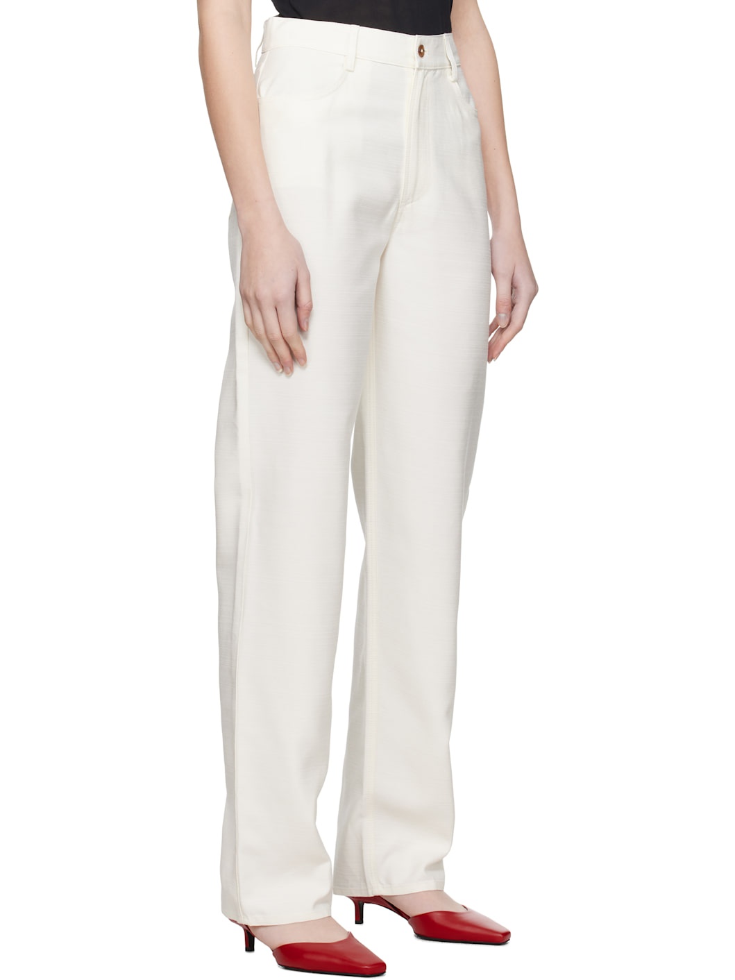 White Ardea Trousers - 2