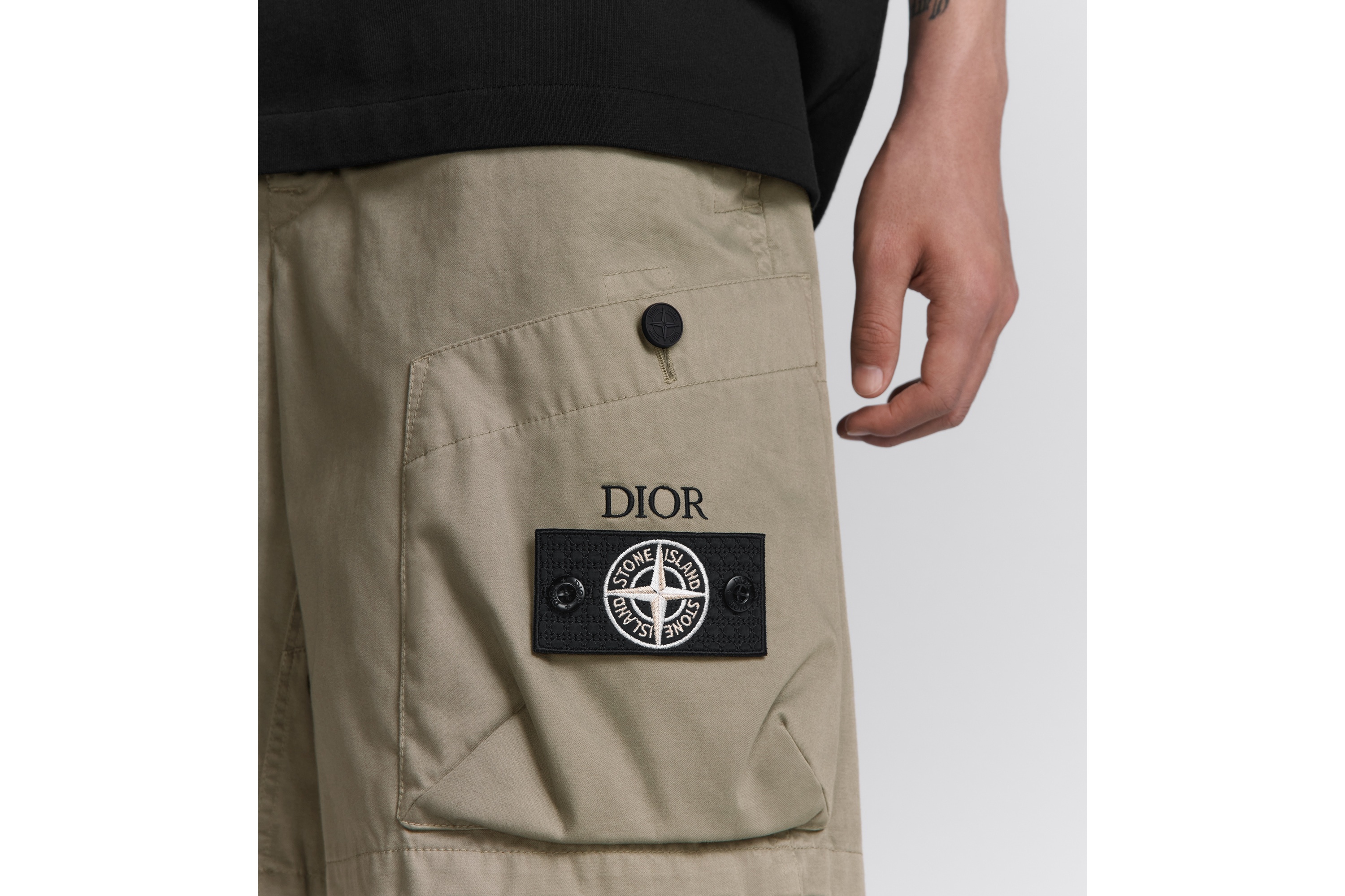 DIOR AND STONE ISLAND Bermuda Shorts - 4