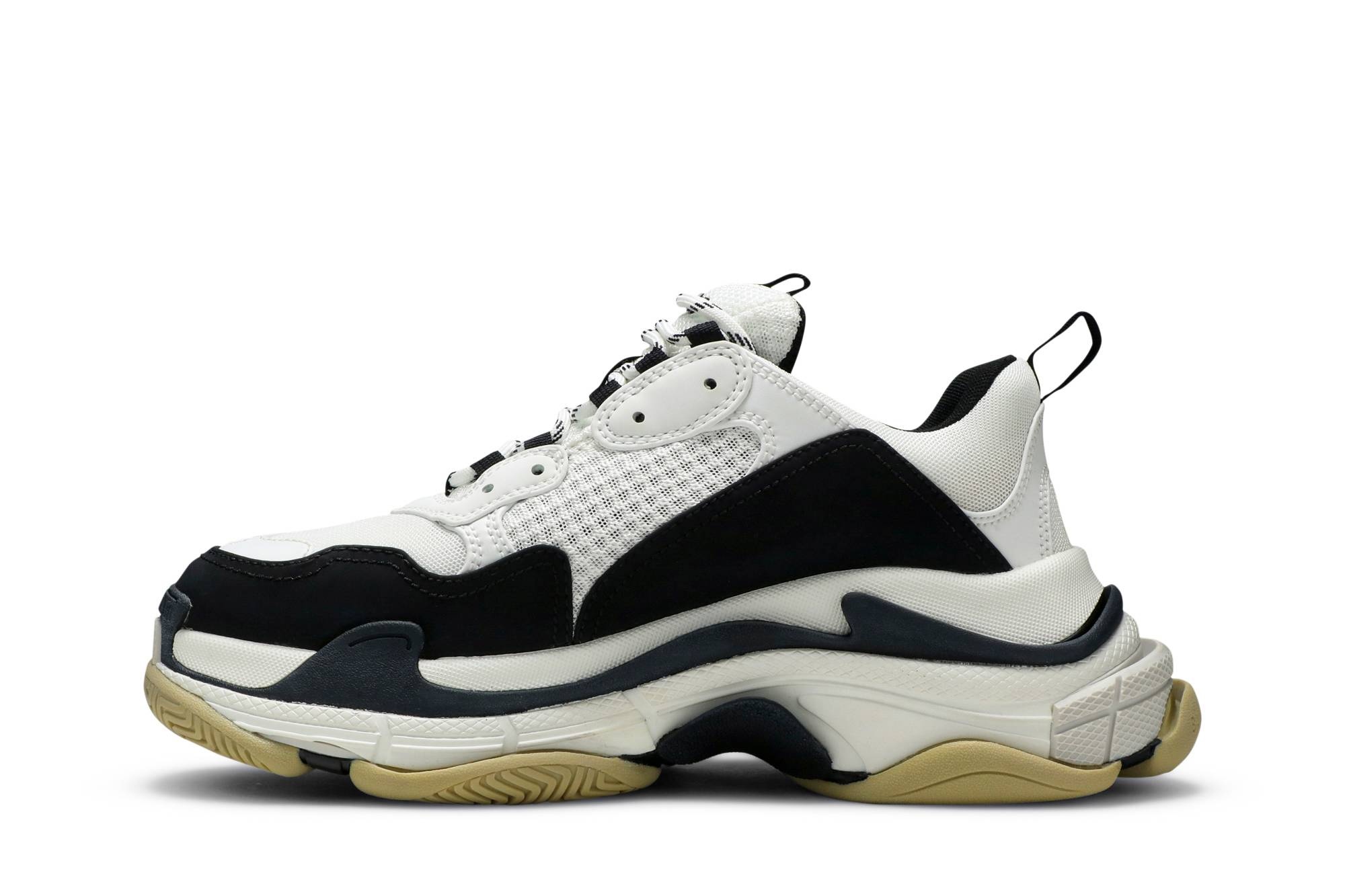 Balenciaga Triple S Sneaker 'White Black' - 3