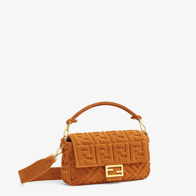 FENDI Brown terrycloth bag outlook