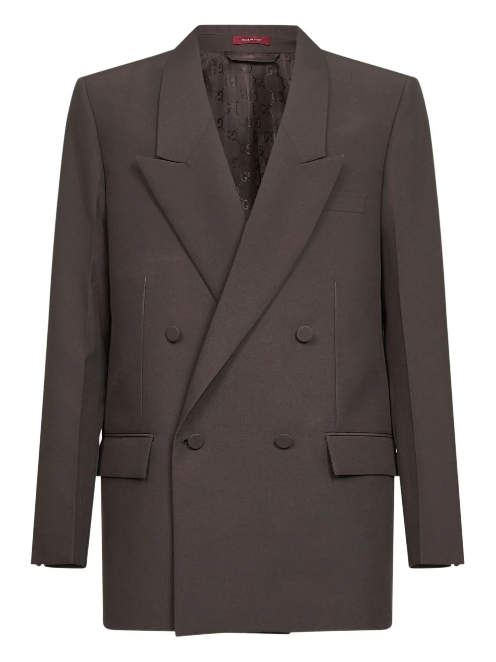 double-breasted peak-lapels blazer - 1